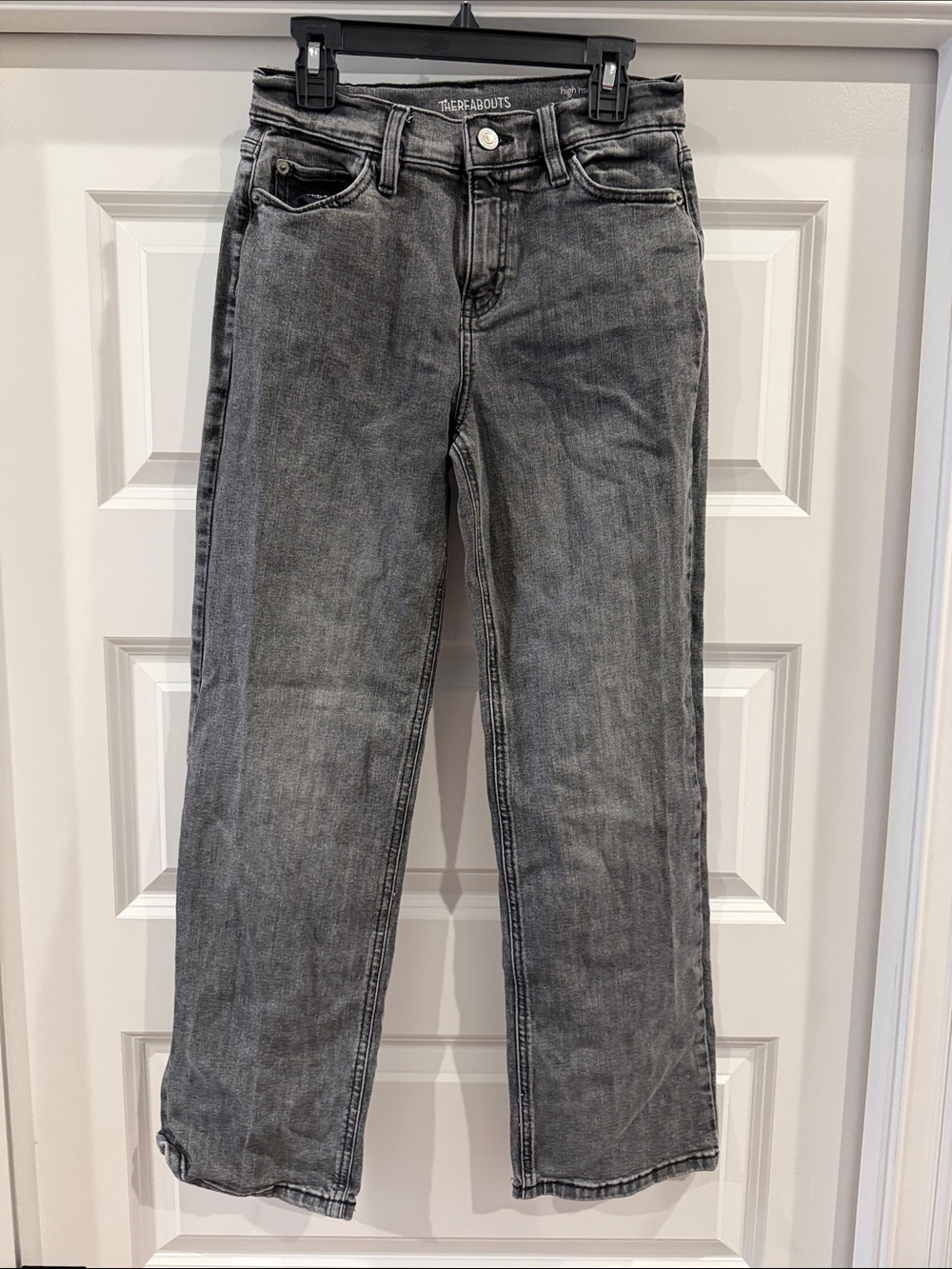 The Re/Shop Kids' Grey Straight-Leg Jeans